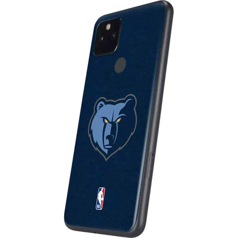 NBA Memphis Grizzlies Distressed Google Pixel 5a Skin